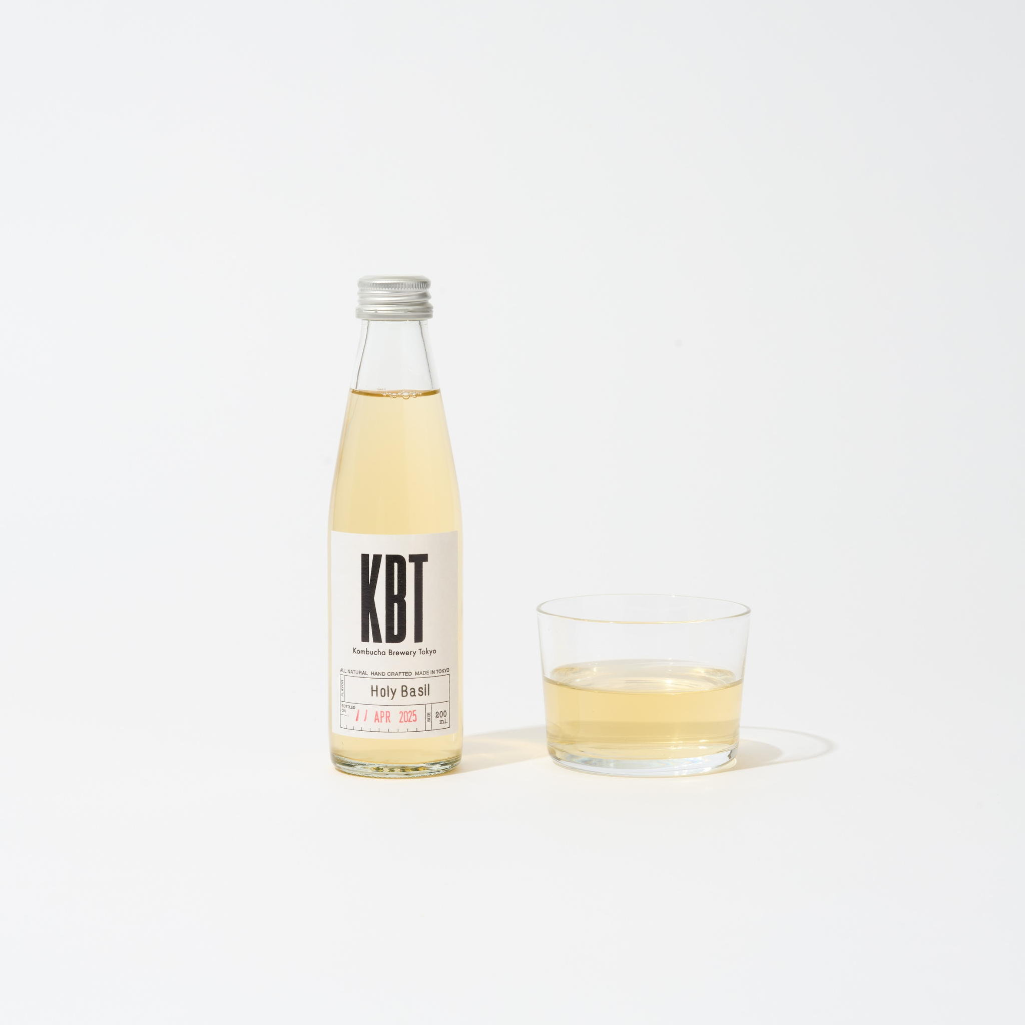 おためしセット（送料一律500円）｜200ml 2本（煎茶、ホーリーバジル）※現在は王冠瓶仕様